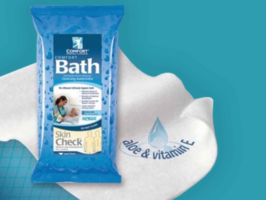 Comfort Bath® Basinless Bathing Washcloths - Image 2