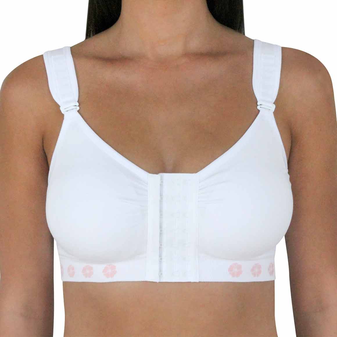 Surgi-Bra Post-Surgical Compression Bra, White, S, M, L, XL, 2XL, 3XL