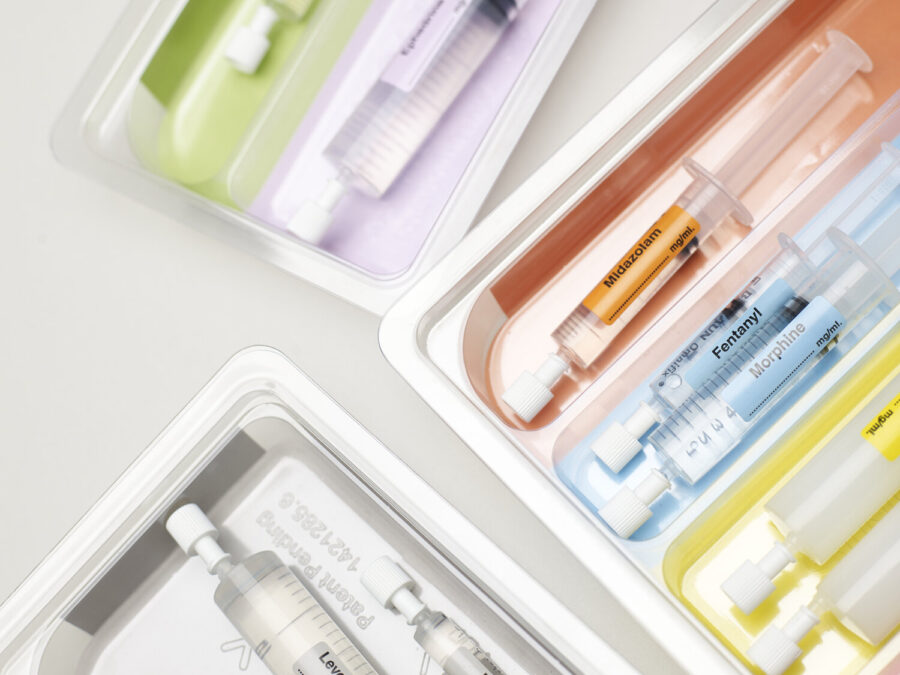 UVA Rainbow Tray Main and Emergency Trays